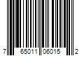 Barcode Image for UPC code 765011060152