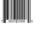 Barcode Image for UPC code 765023009989