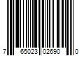 Barcode Image for UPC code 765023026900