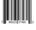 Barcode Image for UPC code 765023074802