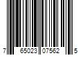 Barcode Image for UPC code 765023075625