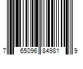 Barcode Image for UPC code 765096849819