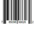 Barcode Image for UPC code 765096986262