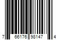 Barcode Image for UPC code 766176981474