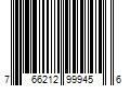 Barcode Image for UPC code 766212999456