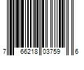 Barcode Image for UPC code 766218037596