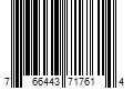 Barcode Image for UPC code 766443717614