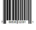 Barcode Image for UPC code 766536020911