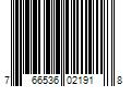 Barcode Image for UPC code 766536021918