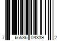 Barcode Image for UPC code 766536043392