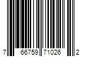 Barcode Image for UPC code 766759710262