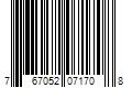 Barcode Image for UPC code 767052071708