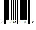 Barcode Image for UPC code 767061721502