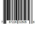 Barcode Image for UPC code 767226025056