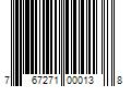 Barcode Image for UPC code 767271000138