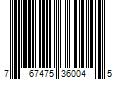 Barcode Image for UPC code 767475360045