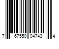 Barcode Image for UPC code 767550047434