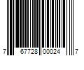 Barcode Image for UPC code 767728000247