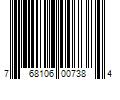 Barcode Image for UPC code 768106007384