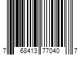 Barcode Image for UPC code 768413770407