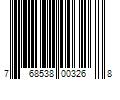 Barcode Image for UPC code 768538003268