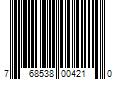 Barcode Image for UPC code 768538004210