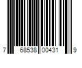 Barcode Image for UPC code 768538004319