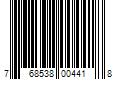 Barcode Image for UPC code 768538004418