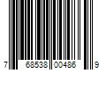 Barcode Image for UPC code 768538004869