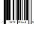 Barcode Image for UPC code 768538006740