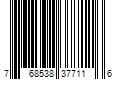 Barcode Image for UPC code 768538377116