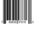 Barcode Image for UPC code 768538978160