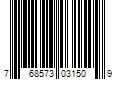 Barcode Image for UPC code 768573031509