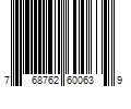 Barcode Image for UPC code 768762600639