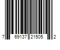 Barcode Image for UPC code 769137215052