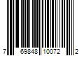 Barcode Image for UPC code 769848100722