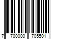 Barcode Image for UPC code 7700000705501