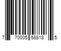 Barcode Image for UPC code 770005588185