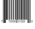 Barcode Image for UPC code 770009010200