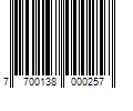 Barcode Image for UPC code 7700138000257