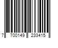 Barcode Image for UPC code 7700149233415