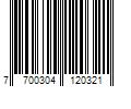 Barcode Image for UPC code 7700304120321