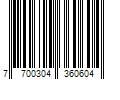 Barcode Image for UPC code 7700304360604