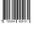 Barcode Image for UPC code 7700304925131