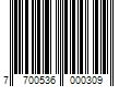 Barcode Image for UPC code 7700536000309