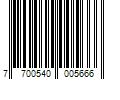 Barcode Image for UPC code 7700540005666