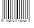 Barcode Image for UPC code 7700672460005