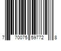 Barcode Image for UPC code 770075597728