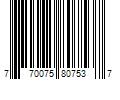 Barcode Image for UPC code 770075807537