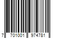 Barcode Image for UPC code 7701001974781